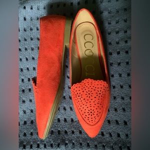CCOCCI Rose Pointed Flats - Size 6.5